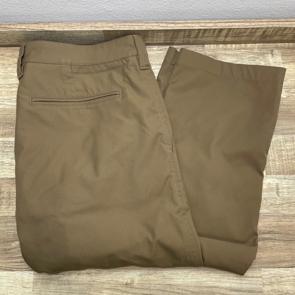 Bluffworks Ascender Tailored Fit Chino Pants Men's 36x33 (Tag 35wX34l) Khaki‎